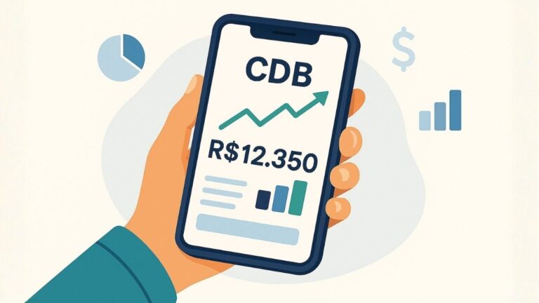 rendimento do CDB de 100% do CDI na prática 2026