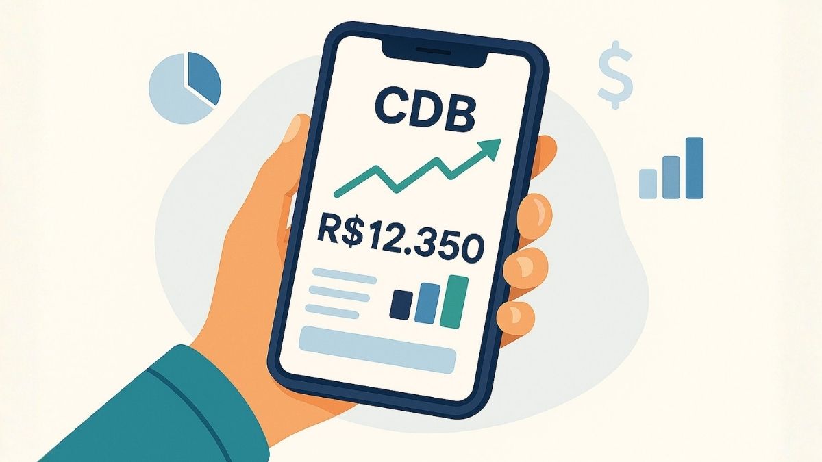 rendimento do CDB de 100% do CDI na prática 2026