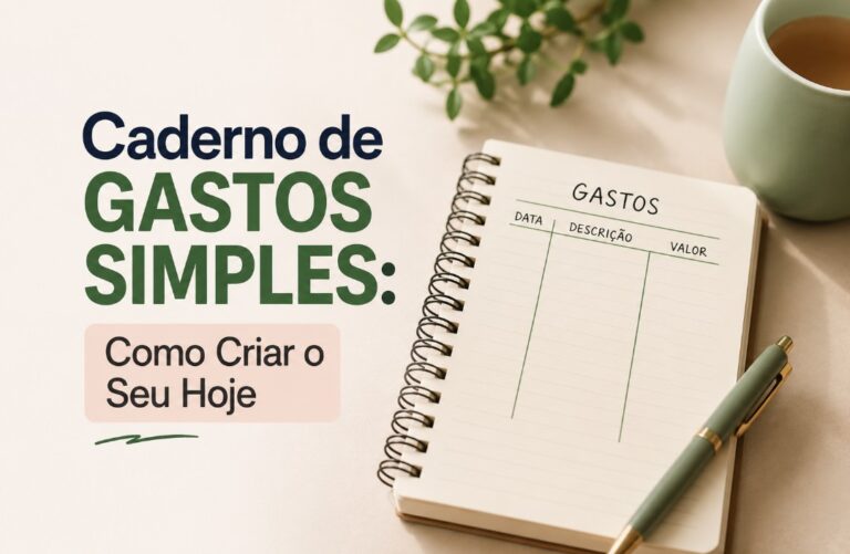Caderno de gastos simples