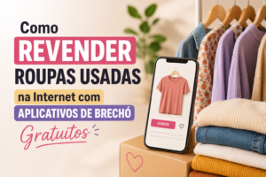 Como Revender Roupas Usadas na Internet com Aplicativos de Brechó Gratuitos